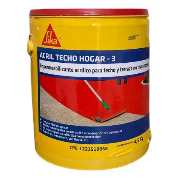 Acril Techo Hogar 3galon