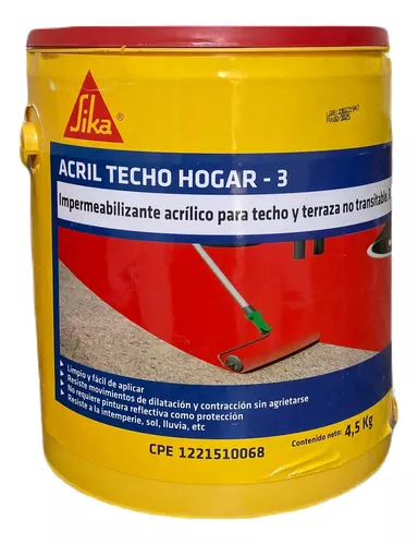 Acril Techo Hogar 3galon